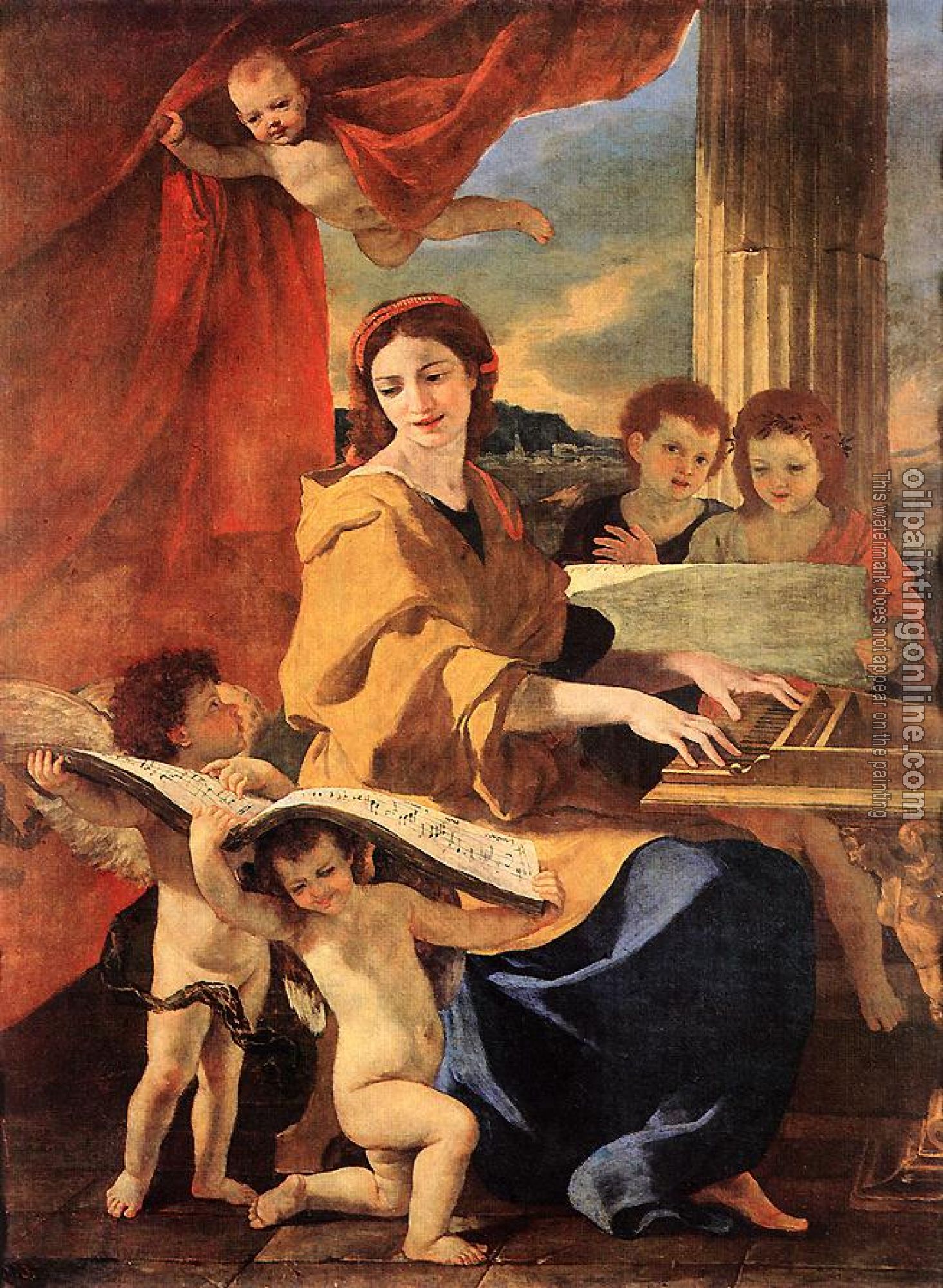 Poussin, Nicolas - St. Cecilia